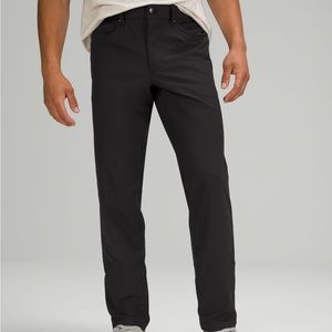 $128 Men’s Lululemon ABC Classic Fit Black Pants